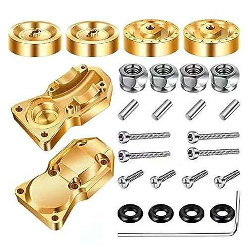 SELVFZ 1/24 RCCrawler Car Messing Upgrade Rad HEXS Hubs Extension SCX24 Diff Deckel SCX24 Messingradgewichte Für SCX24 90081 Rad HEXS Hubs Verlängerung SELVFZ 1/24 RCCrawler Car Messing Upgrade Rad HEXS Hubs Extension SCX24 Diff Deckel SCX24 Messingradgewichte Für SCX24 90081 Rad HEXS Hubs Verlängerung von SELVFZ