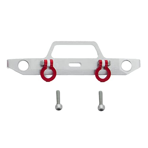SELVFZ 1/24 SCX24 90081 Spielzeug Innenzubehör Ersatzteil Upgrade Aluminiumlegierung Vordere Stoßstange Teil des Autos SELVFZ 1/24 SCX24 90081 Spielzeug Innenzubehör Ersatzteil Upgrade Aluminiumlegierung Vordere Stoßstange Teil des Autos von SELVFZ