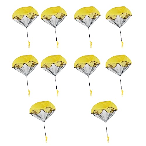 SELVFZ 10pcs Fallschirm Spielzeuggeräte Werfen Handzeugflieger Spielzeug Keine Batterie Straßenstände Freien Freien Freien Freien Freien Für Kinder SELVFZ 10pcs Fallschirm Spielzeuggeräte Werfen Handzeugflieger Spielzeug Keine Batterie Straßenstände Freien Freien Freien Freien Freien Für Kinder von SELVFZ