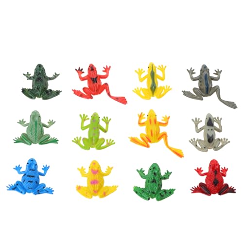 SELVFZ 12pcs Modell Für Frosch Lebendige Frösche Naturwissenschaftlerlernen Figuren Streich Props Fenster Display Biologieklassen Bildungsspielzeug SELVFZ 12pcs Modell Für Frosch Lebendige Frösche Naturwissenschaftlerlernen Figuren Streich Props Fenster Display Biologieklassen Bildungsspielzeug von SELVFZ