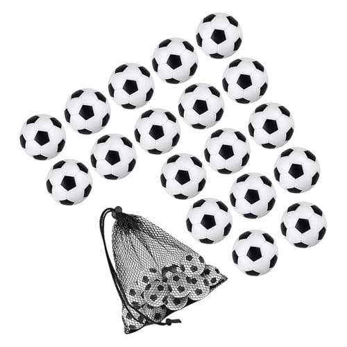 SELVFZ 18pcs Tischfußball Foosballs Ersatz Foosballs Tischbälle Dauerte Tischplatten Spiel Kleine Fußballtisch Fußballbälle SELVFZ 18pcs Tischfußball Foosballs Ersatz Foosballs Tischbälle Dauerte Tischplatten Spiel Kleine Fußballtisch Fußballbälle von SELVFZ