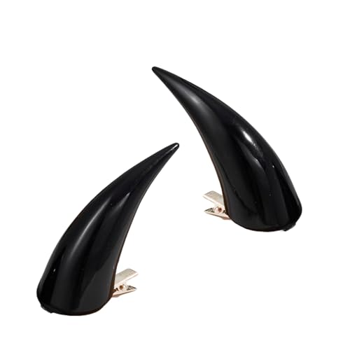SELVFZ 1Pair Devil Horn Haarclip Für Cosplay Party Halloween Kostüm Hörner Haarnadel Verknüpfen Kopfstücke Maskeraden Kopfbedeckung SELVFZ 1Pair Devil Horn Haarclip Für Cosplay Party Halloween Kostüm Hörner Haarnadel Verknüpfen Kopfstücke Maskeraden Kopfbedeckung von SELVFZ