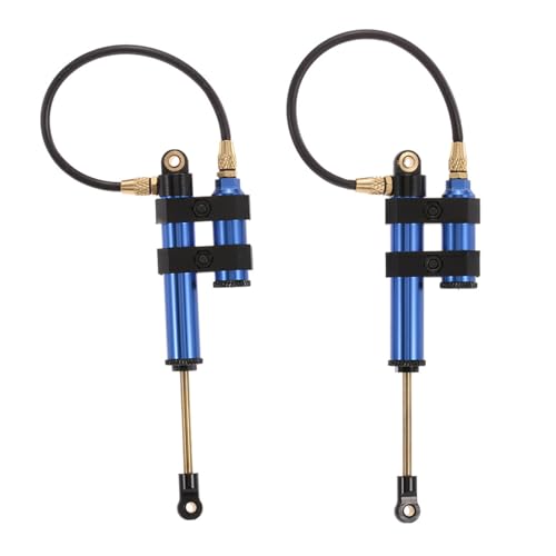 SELVFZ 1Pair Suspensionsschockdämpfer & ACCS Hochleistungshydraulikeinstellbarer Ersatzschocks Für 1:10 SCX10 D90 von SELVFZ