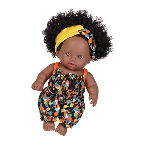 SELVFZ 20 cm Realistische Weiche Vinyls Kleinkind Afrikanische Puppenleben Wie Schwarze Wiedergeborene Spielzeug Für Baby Tröstungen Und Sammlerspielzeug Für Erwachsene SELVFZ 20 cm Realistische Weiche Vinyls Kleinkind Afrikanische Puppenleben Wie Schwarze Wiedergeborene Spielzeug Für Baby Tröstungen Und Sammlerspielzeug Für Erwachsene von SELVFZ