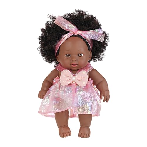 SELVFZ 20 cm Realistische Weiche Vinyls Kleinkind Afrikanische Puppenleben Wie Schwarze Wiedergeborene Spielzeug Für Baby Tröstungen Und Sammlerspielzeug Für Erwachsene SELVFZ 20 cm Realistische Weiche Vinyls Kleinkind Afrikanische Puppenleben Wie Schwarze Wiedergeborene Spielzeug Für Baby Tröstungen Und Sammlerspielzeug Für Erwachsene von SELVFZ