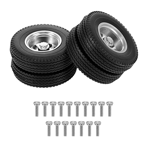 SELVFZ 2pcs Legierung Rad Für Rand Gummi Perldlock Rad Reifen 10 Speichen Großer Von 1:14 Fernbedienungssteuerung Traktor Tra SELVFZ 2pcs Legierung Rad Für Rand Gummi Perldlock Rad Reifen 10 Speichen Großer Von 1:14 Fernbedienungssteuerung Traktor Tra von SELVFZ