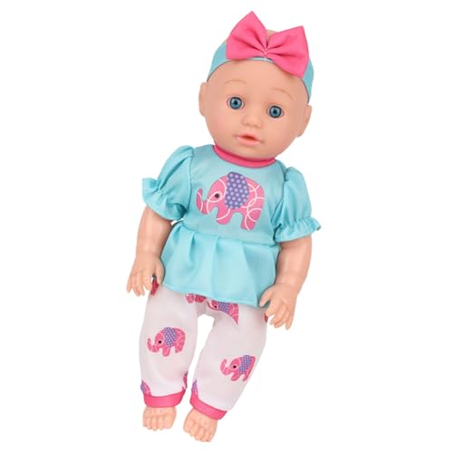 SELVFZ 30 cm Weiche Pflegepuppe Reborns Spielzeug Mit Modekleidung Für Kinder Kindergarten Aktivität Rollenspieler Elternspielspielzeug SELVFZ 30 cm Weiche Pflegepuppe Reborns Spielzeug Mit Modekleidung Für Kinder Kindergarten Aktivität Rollenspieler Elternspielspielzeug von SELVFZ
