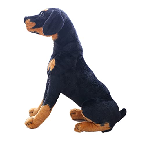 SELVFZ 4 Size Optionen Lebensechtiger Hund Ausgestopft Weiche Schlafsimulation Tierfigur Komfort Für Puppenwaschable Carsofa Orna Stoffed Dolls Für Mädchen Ausgestopfte Puppenparty Gefällt Mir von SELVFZ
