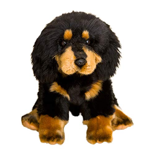 SELVFZ 40 cm Plüsch Tibetaner Mastiff Stofftier Spielzeug Kissen Für Jungen Kinder Home Decor Sleeping Toy Kinder Geschenk von SELVFZ