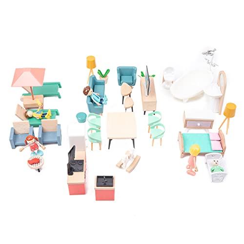 SELVFZ 40pcs/Set Accessoires 1 12 Skala Miniaturpuppenhausmöbel Set Möbel Spielzeug 1:12 Puppenhauszubehör Miniaturpuppenhausmöbelsets SELVFZ 40pcs/Set Accessoires 1 12 Skala Miniaturpuppenhausmöbel Set Möbel Spielzeug 1:12 Puppenhauszubehör Miniaturpuppenhausmöbelsets von SELVFZ
