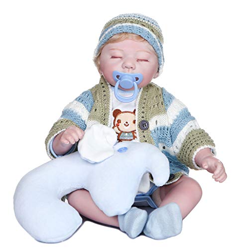 SELVFZ 48 cm Realistisch Für Puppen Kleinkind Babys Schlafende Jungen Schnuller Elefant Für Spiel Spielzeug Geburtstag Kinder SELVFZ 48 cm Realistisch Für Puppen Kleinkind Babys Schlafende Jungen Schnuller Elefant Für Spiel Spielzeug Geburtstag Kinder von SELVFZ