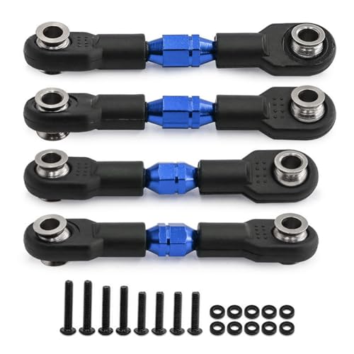 SELVFZ 4PCS Turnbuckles Links Leges Legal Turnbuckle Shaft Links Stabverknüpfung Für Fernbedienungsmodellautos SELVFZ 4PCS Turnbuckles Links Leges Legal Turnbuckle Shaft Links Stabverknüpfung Für Fernbedienungsmodellautos von SELVFZ
