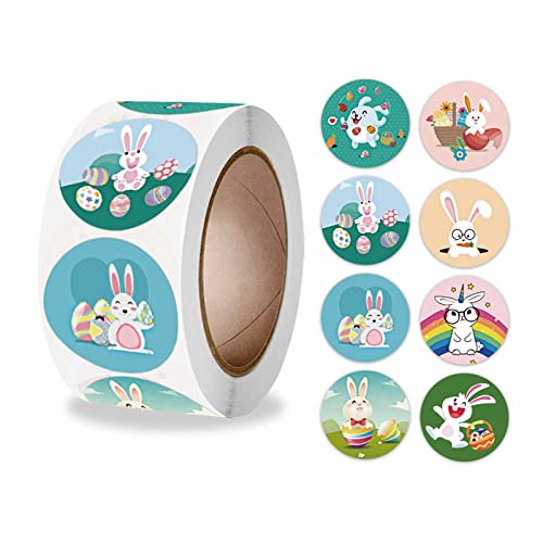 SELVFZ 500 PCs Niedliche Osteraufkleber Tierbezeichnungen Klebstoff Für Tagebuch Dekoration Party Kinderstudentische Geschenkteltasche Dekoration SELVFZ 500 PCs Niedliche Osteraufkleber Tierbezeichnungen Klebstoff Für Tagebuch Dekoration Party Kinderstudentische Geschenkteltasche Dekoration von SELVFZ