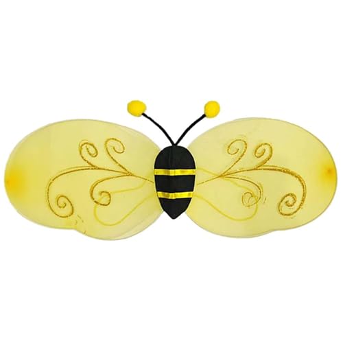 SELVFZ Animal Rollenspiel Flügel Kostüm Stirnband Zauberstab Halloween Cosplay Accessoire Für Frauen Kid Masquerade Halloween SELVFZ Animal Rollenspiel Flügel Kostüm Stirnband Zauberstab Halloween Cosplay Accessoire Für Frauen Kid Masquerade Halloween von SELVFZ