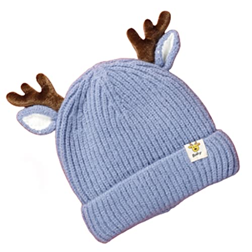 SELVFZ Antlers Weihnachtshut Kinder Gestrickt Weihnachten Täglich Für 1-5 Jahre Alte Halloween Party Neujahr SELVFZ Antlers Weihnachtshut Kinder Gestrickt Weihnachten Täglich Für 1-5 Jahre Alte Halloween Party Neujahr von SELVFZ