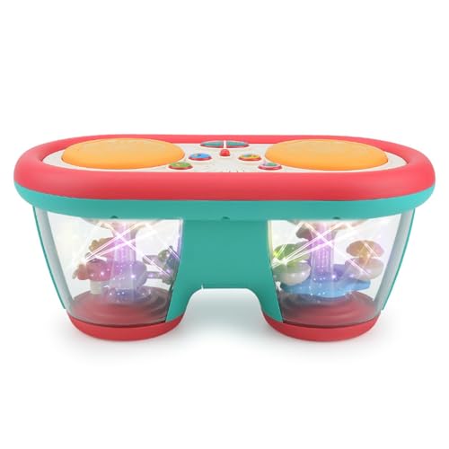 SELVFZ Babymusik Drum Toy Blinking Spielzeug Für Kinder LED Musical Instrument Drum Toy Kleinkind Geschenk SELVFZ Babymusik Drum Toy Blinking Spielzeug Für Kinder LED Musical Instrument Drum Toy Kleinkind Geschenk von SELVFZ