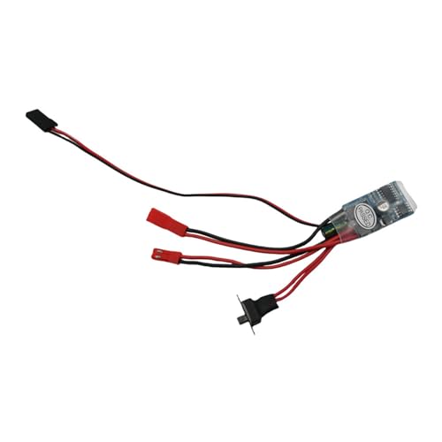 SELVFZ Bidirektional Gebürstete ESC Für Fernbedienungsauto Modell 20A/30 EIN Motordrehzahlregler Mit Wärmeableitungsdesign Fernbedienungsauto Drehzahlregler von SELVFZ