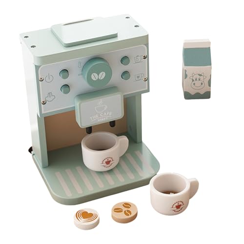 SELVFZ Bildungsholzspielzeugkaffeemaschine Für Kinder Tragbares Accessoire Für Spielen Und Lernen Für Kindergeschenke Spielen Spielset Für Kinder Von 3 Jahren SELVFZ Bildungsholzspielzeugkaffeemaschine Für Kinder Tragbares Accessoire Für Spielen Und Lernen Für Kindergeschenke Spielen Spielset Für Kinder Von 3 Jahren von SELVFZ