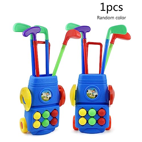 SELVFZ Buntes Golfset Spielzeug Kinder Putter Spielzeugset Indoor Outdoor Familienaktivität Spiel Spielzeug Kinder Party Favor Sportspielzeug SELVFZ Buntes Golfset Spielzeug Kinder Putter Spielzeugset Indoor Outdoor Familienaktivität Spiel Spielzeug Kinder Party Favor Sportspielzeug von SELVFZ