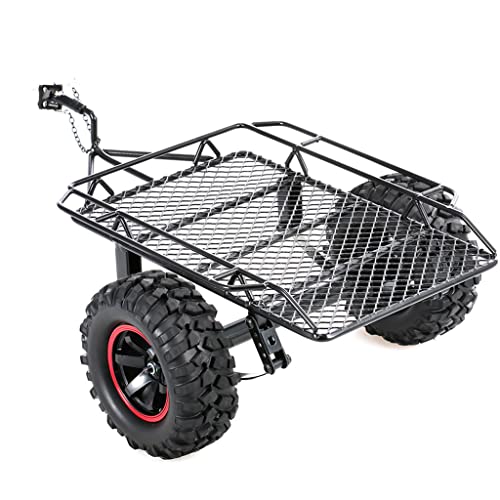 SELVFZ Car Metal Metal Mobile Trailer Car Teile Modellautohandwerkstools Für 1/10 Modell Für Autos SELVFZ Car Metal Metal Mobile Trailer Car Teile Modellautohandwerkstools Für 1/10 Modell Für Autos von SELVFZ