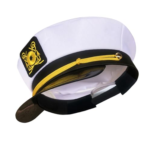 SELVFZ Cosplay Party Captain Hat Für Bühnenparty Masquerades Party Cosplay Für Halloween Rollenspiele Kostüm Cosplay SELVFZ Cosplay Party Captain Hat Für Bühnenparty Masquerades Party Cosplay Für Halloween Rollenspiele Kostüm Cosplay von SELVFZ