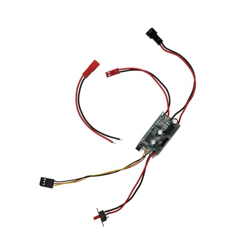 SELVFZ Effizienter Gebürsteter ESC Motor Controller Mit Bremsen 16A/30 A Für Fernbedienungsauto Upgrades Fahrzeugmodifikation Teil Gebürstete Elektronische Geschwindigkeitsregler von SELVFZ
