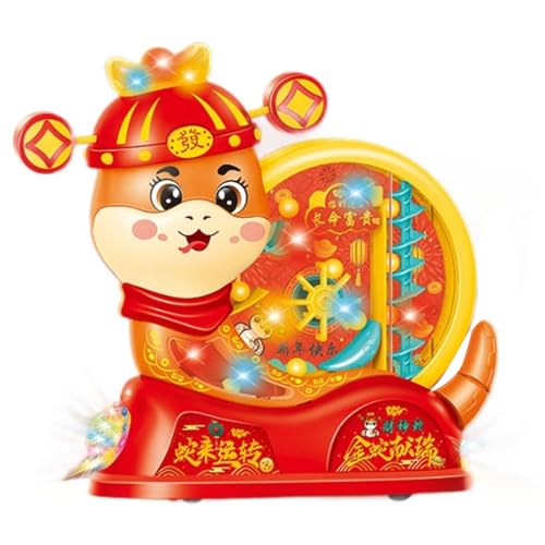 SELVFZ Elektrische Neujahrsschlange Wedelte Wanderschlange Mit Licht Und Musik Neuheit Lustiges Spielzeug Early Education Toy Für Jungen Mädchen SELVFZ Elektrische Neujahrsschlange Wedelte Wanderschlange Mit Licht Und Musik Neuheit Lustiges Spielzeug Early Education Toy Für Jungen Mädchen von SELVFZ