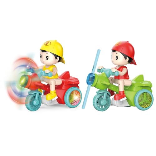 SELVFZ Elektronische 360 ° Rotation Dreiradspielzeug Spielzeug Cartoon Stunt Dreirad Spielzeug Kinder Interaktive Bildungsbewegungsgeschenkspielzeug Mit SELVFZ Elektronische 360 ° Rotation Dreiradspielzeug Spielzeug Cartoon Stunt Dreirad Spielzeug Kinder Interaktive Bildungsbewegungsgeschenkspielzeug Mit von SELVFZ