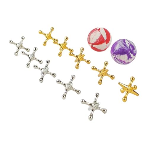 SELVFZ Entspannungsspielkugeln Mit Metallbuchsen Und Elastischen Hüpfbällen Perfekt Für Stressabbau Für Arbeiter Und Schulkinder SELVFZ Entspannungsspielkugeln Mit Metallbuchsen Und Elastischen Hüpfbällen Perfekt Für Stressabbau Für Arbeiter Und Schulkinder von SELVFZ