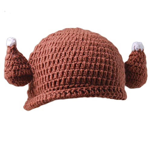 SELVFZ Erwachsene Kinder Lustige Truthahn Drumsticks Form Frauen Kinder Caps Carnival Halloween Weihnachtsfeier Dress Up Kostüm SELVFZ Erwachsene Kinder Lustige Truthahn Drumsticks Form Frauen Kinder Caps Carnival Halloween Weihnachtsfeier Dress Up Kostüm von SELVFZ