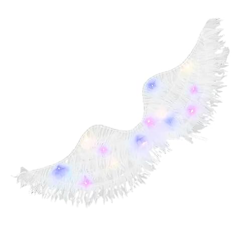 SELVFZ Fairy Wing Gaze Halloween Kostüm Engel Flügel Für Straßenstände Engel Flügel Leuchte Gaze Foto Requisiten Fairy Wing Kinder von SELVFZ