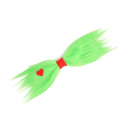 SELVFZ Fantasievolle Party Haarclip Für Säuglinge Kleinkind Atmungsaktivem Stoff Dekorativ Green Easy Clip Auf Accessoires von SELVFZ