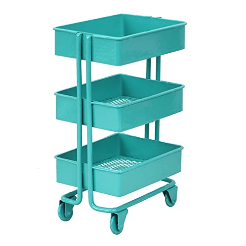 SELVFZ Für Puppenmöbel Eisen 3 Trolley Lagerregal Für Puppenhaus Küchenmöbel Mit Rädern ACCE von SELVFZ