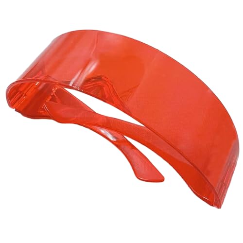 SELVFZ Futuristische Sonnenbrille Funnored Party Brille Futuristische Brille Für Frauen Für Männer Halloween Cosplay Party SELVFZ Futuristische Sonnenbrille Funnored Party Brille Futuristische Brille Für Frauen Für Männer Halloween Cosplay Party von SELVFZ