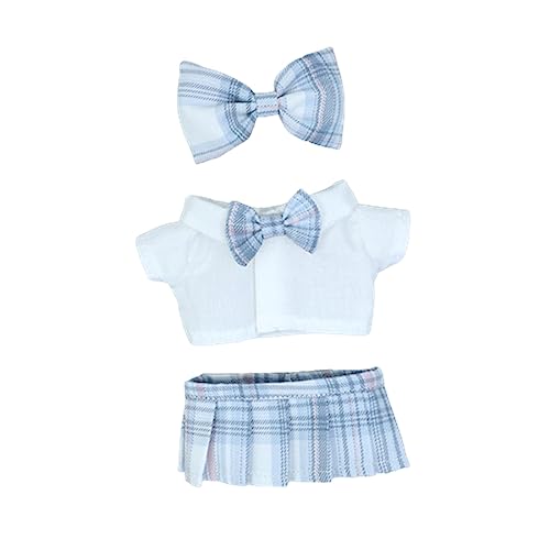 SELVFZ Gittermuster Puppenkleider Kleidung Babyhemd + Rockspielzeugzubehör Für 7 87in Mädchen Multi Type Können Doll Outfit Wählen SELVFZ Gittermuster Puppenkleider Kleidung Babyhemd + Rockspielzeugzubehör Für 7 87in Mädchen Multi Type Können Doll Outfit Wählen von SELVFZ