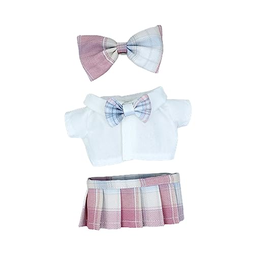 SELVFZ Gittermuster Puppenkleider Kleidung Babyhemd + Rockspielzeugzubehör Für 7 87in Mädchen Multi Type Können Doll Outfit Wählen SELVFZ Gittermuster Puppenkleider Kleidung Babyhemd + Rockspielzeugzubehör Für 7 87in Mädchen Multi Type Können Doll Outfit Wählen von SELVFZ
