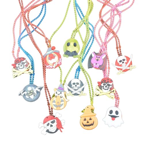 SELVFZ Glühende Halsketten 12pcs Für Halloween Party LED Krawabwäsche Stufe Halshänger Leuchtet Bei Dark Festival Party Dekoration SELVFZ Glühende Halsketten 12pcs Für Halloween Party LED Krawabwäsche Stufe Halshänger Leuchtet Bei Dark Festival Party Dekoration von SELVFZ