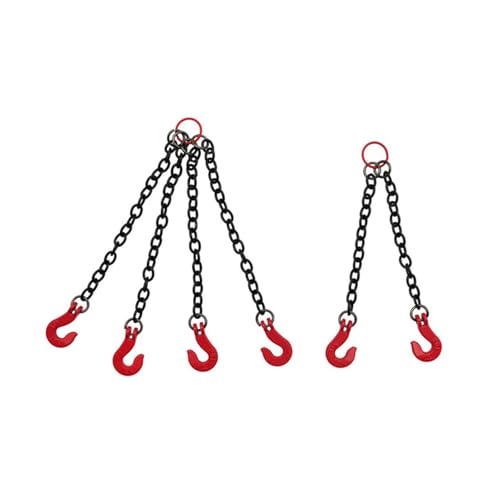 SELVFZ Heavy Duty 2 Prong Tow Hook Metal Link Ketten Zubehör Für Fernbedienung Crawler LKW Verbesserung SELVFZ Heavy Duty 2 Prong Tow Hook Metal Link Ketten Zubehör Für Fernbedienung Crawler LKW Verbesserung von SELVFZ