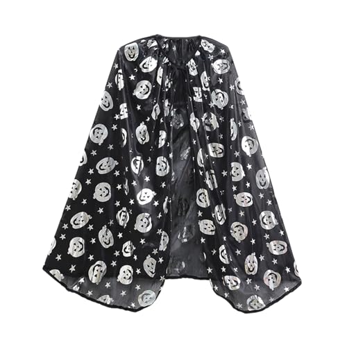 SELVFZ Hexenkostümzubehör Hexen Umhang Cape Wizard Besen Magie Stirnband Für Halloween Cosplay Party Cosplay Halloween Kostüme Für Frauen Erwachsene von SELVFZ