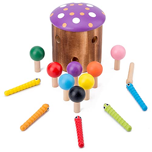 SELVFZ Holzpuzzle Block Lernspielzeug Für Hand Eye Koordination Magnetischer Spielzeugbrettspiel Für Aktivitätszentrum Geschenke Fangen Spielzeug Für Kinder Kleinkinder SELVFZ Holzpuzzle Block Lernspielzeug Für Hand Eye Koordination Magnetischer Spielzeugbrettspiel Für Aktivitätszentrum Geschenke Fangen Spielzeug Für Kinder Kleinkinder von SELVFZ