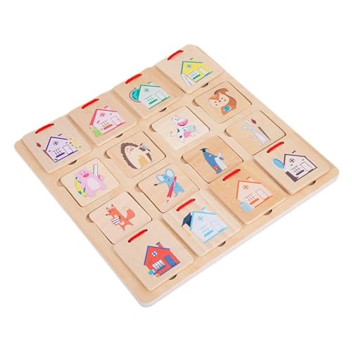 SELVFZ Holzpuzzle Für Kreatives Puzzle Findet Passendes Spiel Bildungsspielzeug Für Kleinkinder Kinder 3 Jahre Alte Cartoon Tierrätsel Für Kleinkind SELVFZ Holzpuzzle Für Kreatives Puzzle Findet Passendes Spiel Bildungsspielzeug Für Kleinkinder Kinder 3 Jahre Alte Cartoon Tierrätsel Für Kleinkind von SELVFZ