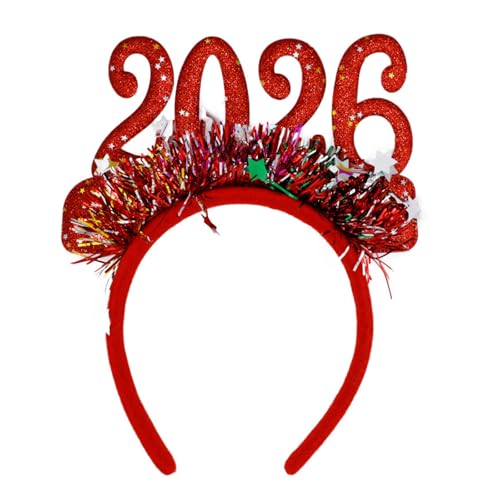 SELVFZ Jahr 2026 Glitzerndes Haarband Für Erwachsene Kinder Verstellbare Kunststoffhaar Hoop Festival Accessoire Für Urlaubsereignisse Glitzernder Party Haarzubehör SELVFZ Jahr 2026 Glitzerndes Haarband Für Erwachsene Kinder Verstellbare Kunststoffhaar Hoop Festival Accessoire Für Urlaubsereignisse Glitzernder Party Haarzubehör von SELVFZ