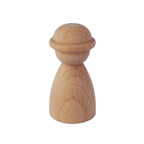 SELVFZ Kinder Puppenfreunde Peg Dolls Spielzeug Basteln Unfertig von SELVFZ