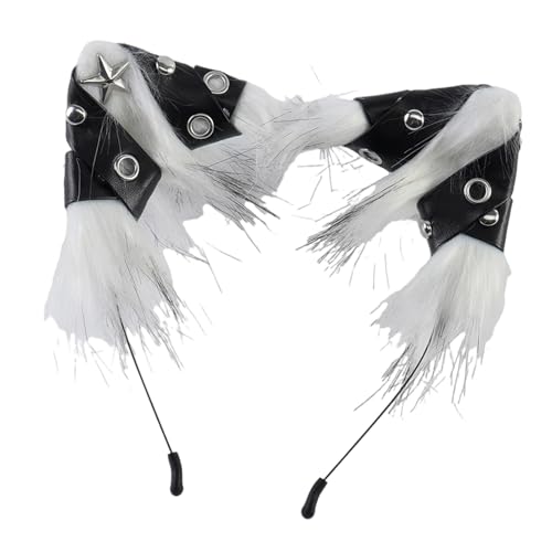 SELVFZ Kunstpelze Katzen Füchse Ohren Stirnband Für Frauen Halloween Cosplay Kostüm Haarzubehör Furry Ohrs Haar Hoop Halloween Cosplay Kostümzubehör SELVFZ Kunstpelze Katzen Füchse Ohren Stirnband Für Frauen Halloween Cosplay Kostüm Haarzubehör Furry Ohrs Haar Hoop Halloween Cosplay Kostümzubehör von SELVFZ