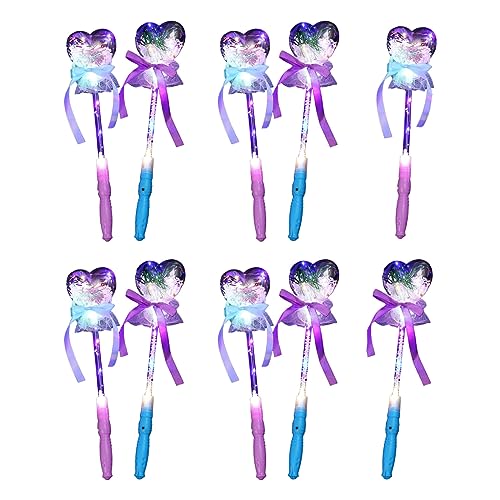 SELVFZ LED Blinking Zauberstab Handheld Prinzessin Stick Spielzeug GlowinThe Dark Girl Cosplay Kostüm Spielzeug 10pcs SELVFZ LED Blinking Zauberstab Handheld Prinzessin Stick Spielzeug GlowinThe Dark Girl Cosplay Kostüm Spielzeug 10pcs von SELVFZ