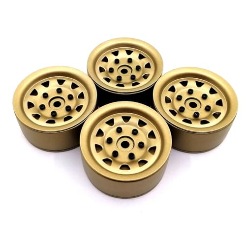 SELVFZ Langlebig 1/10 1 9 Zoll Metall Beadlock Wheel Für 1/10 Crawler D90 Exquisite Verarbeitung Leichtes Autos Accessoires Für Kinderjungen von SELVFZ