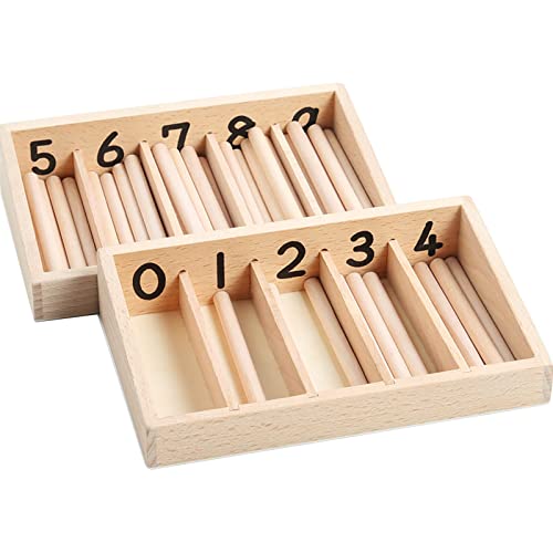 SELVFZ Lernen Mathematikzählungsspielzeug Holzsortierbox Mit 55 Stöcken Number Für Frühe Entwicklungsbabyschule Vorräte SELVFZ Lernen Mathematikzählungsspielzeug Holzsortierbox Mit 55 Stöcken Number Für Frühe Entwicklungsbabyschule Vorräte von SELVFZ