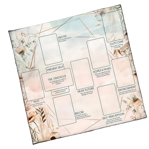 SELVFZ Lesekarte Astrologie Tischdecke Tarots Divinationen Stoff Gottesbrettspiel Accessoires Reading Card Tarots Karten Spirituelle Decktuch SELVFZ Lesekarte Astrologie Tischdecke Tarots Divinationen Stoff Gottesbrettspiel Accessoires Reading Card Tarots Karten Spirituelle Decktuch von SELVFZ