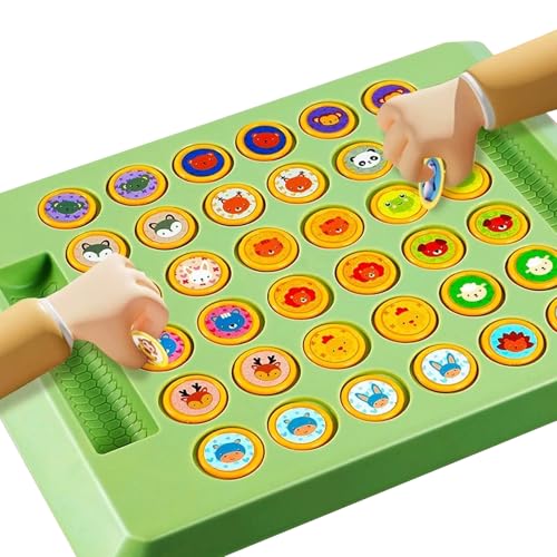 SELVFZ Memory Matching Game Animal/Fruit Drehen Sie Schachkarten Mit Schachkarten Lustig Lernen Pädagogikspielzeug Memory Cards Für Kinder Kleinkind SELVFZ Memory Matching Game Animal/Fruit Drehen Sie Schachkarten Mit Schachkarten Lustig Lernen Pädagogikspielzeug Memory Cards Für Kinder Kleinkind von SELVFZ