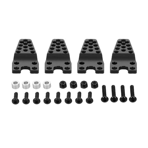 SELVFZ Metall Einstellbare Stoßdämpfer Deiter Mount Bracket Ständer Multihole Accessoires Für SCX10 Fernbedienungsauto Upgrade Teil SELVFZ Metall Einstellbare Stoßdämpfer Deiter Mount Bracket Ständer Multihole Accessoires Für SCX10 Fernbedienungsauto Upgrade Teil von SELVFZ